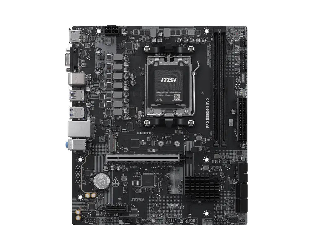 Дънна платка MSI PRO B850M-E EVO