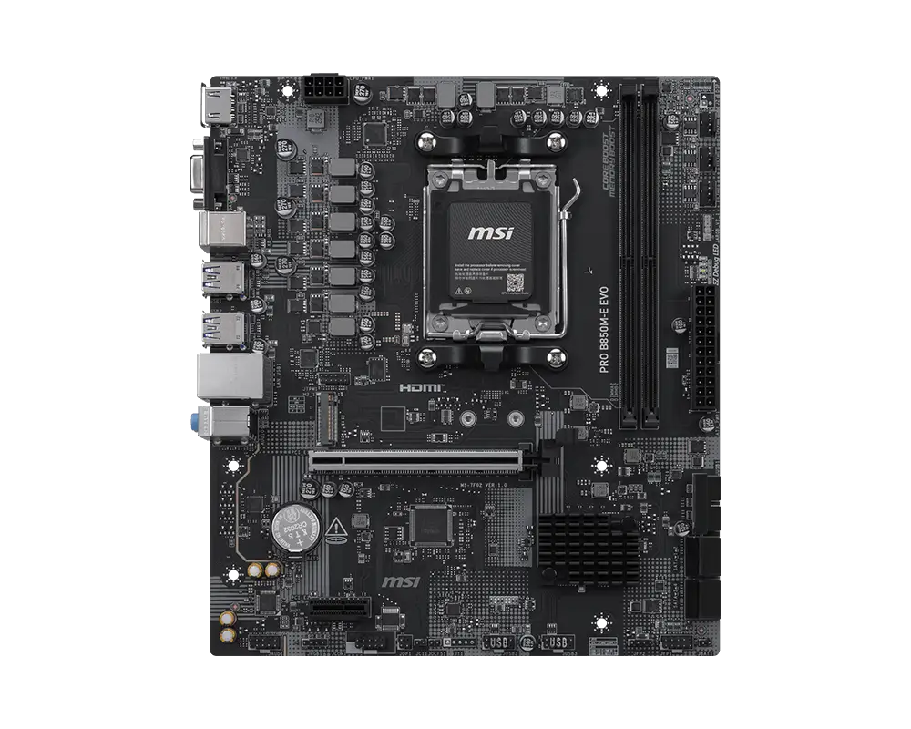 Дънна платка MSI PRO B850M-E EVO