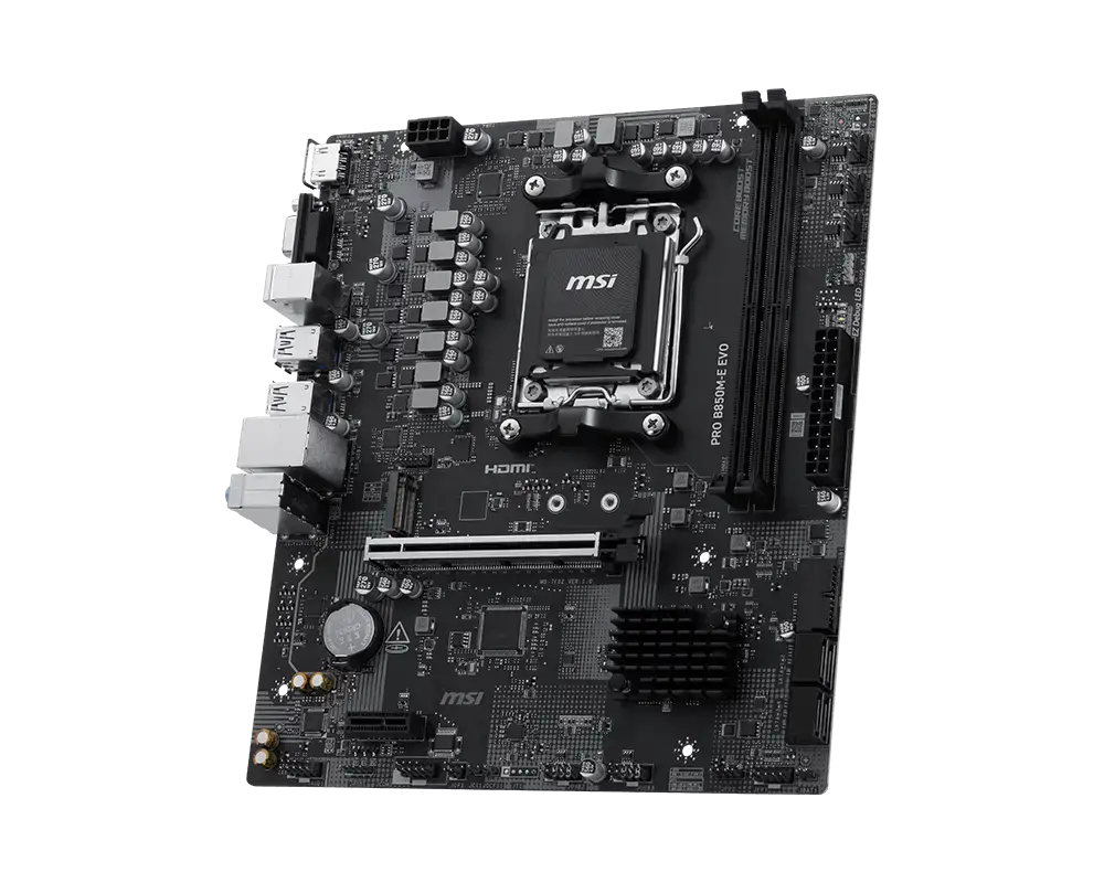 Дънна платка MSI PRO B850M-E EVO