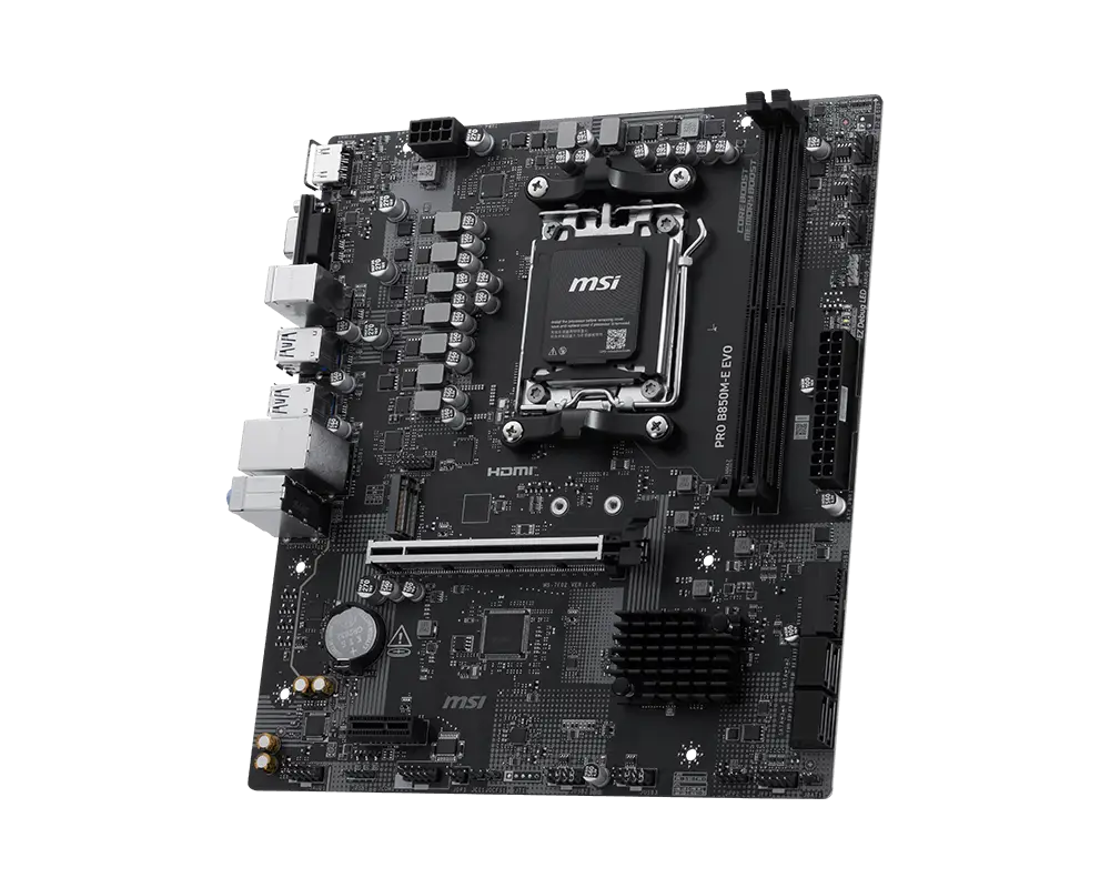 Дънна платка MSI PRO B850M-E EVO