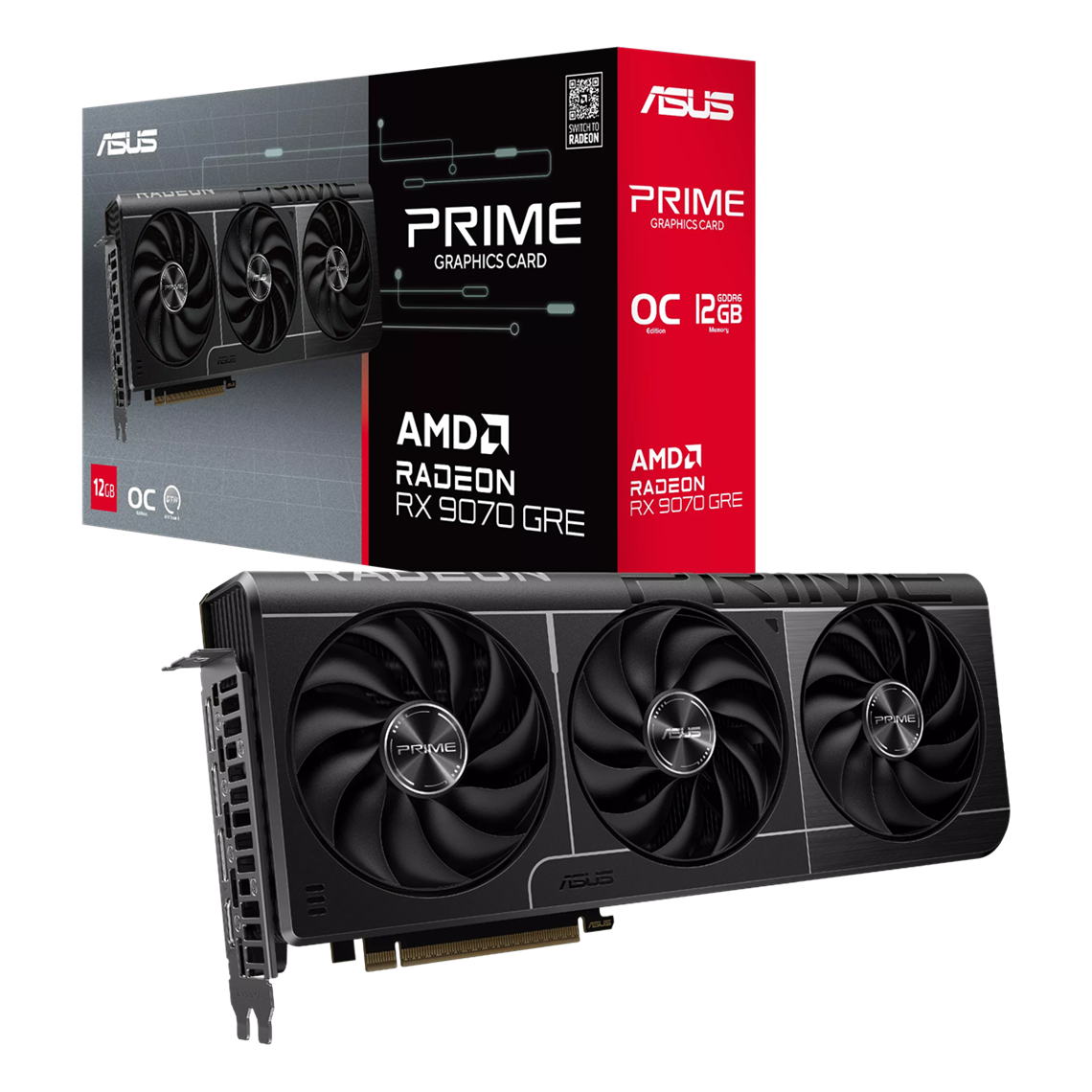 Видео карта ASUS PRIME RX9070 12GB GRE