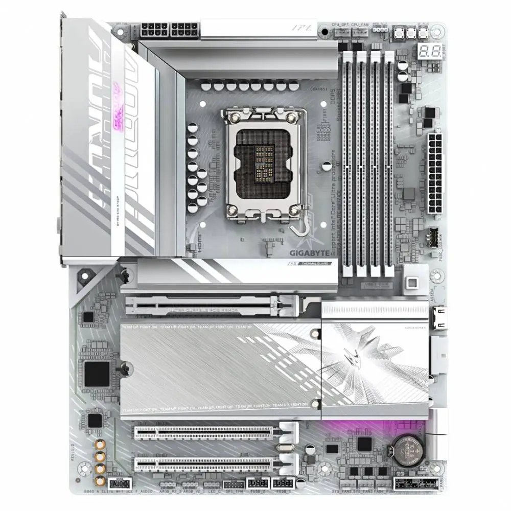 Дънна платка GIGABYTE B860 AORUS ELITE WIFI7 ICE