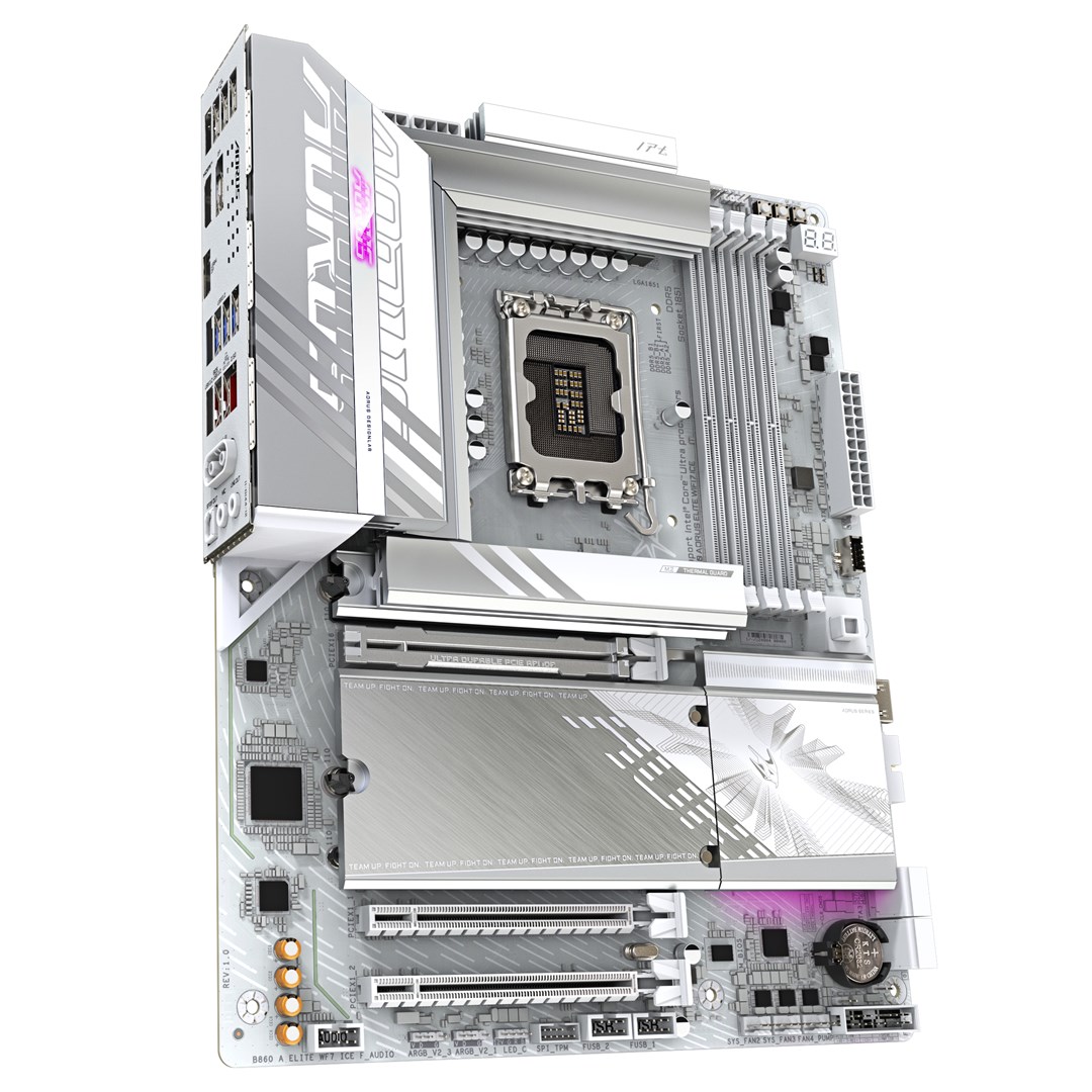 Дънна платка GIGABYTE B860 AORUS ELITE WIFI7 ICE