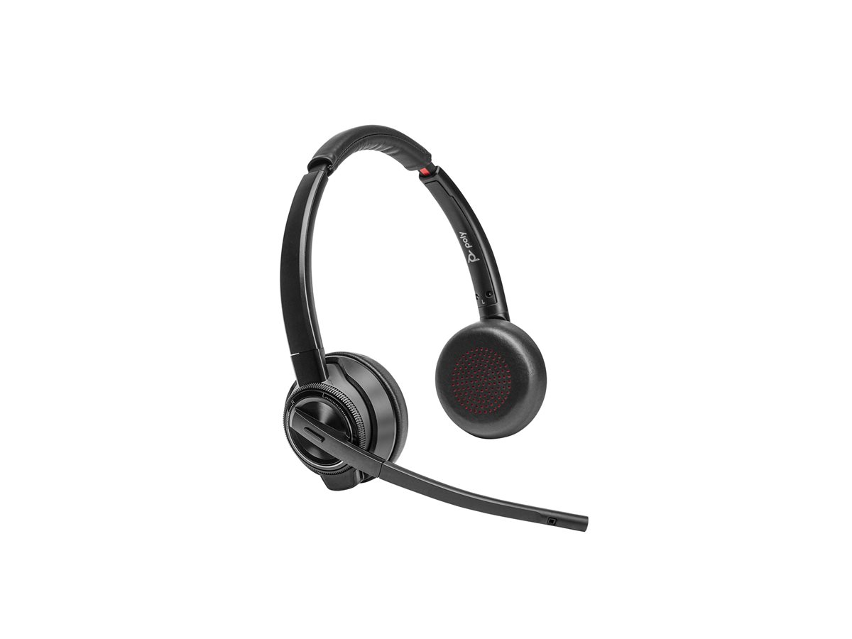 Слушалки HP Poly Savi 8420 Office Stereo Microsoft Teams Certified DECT 1880-1900 MHz Headset