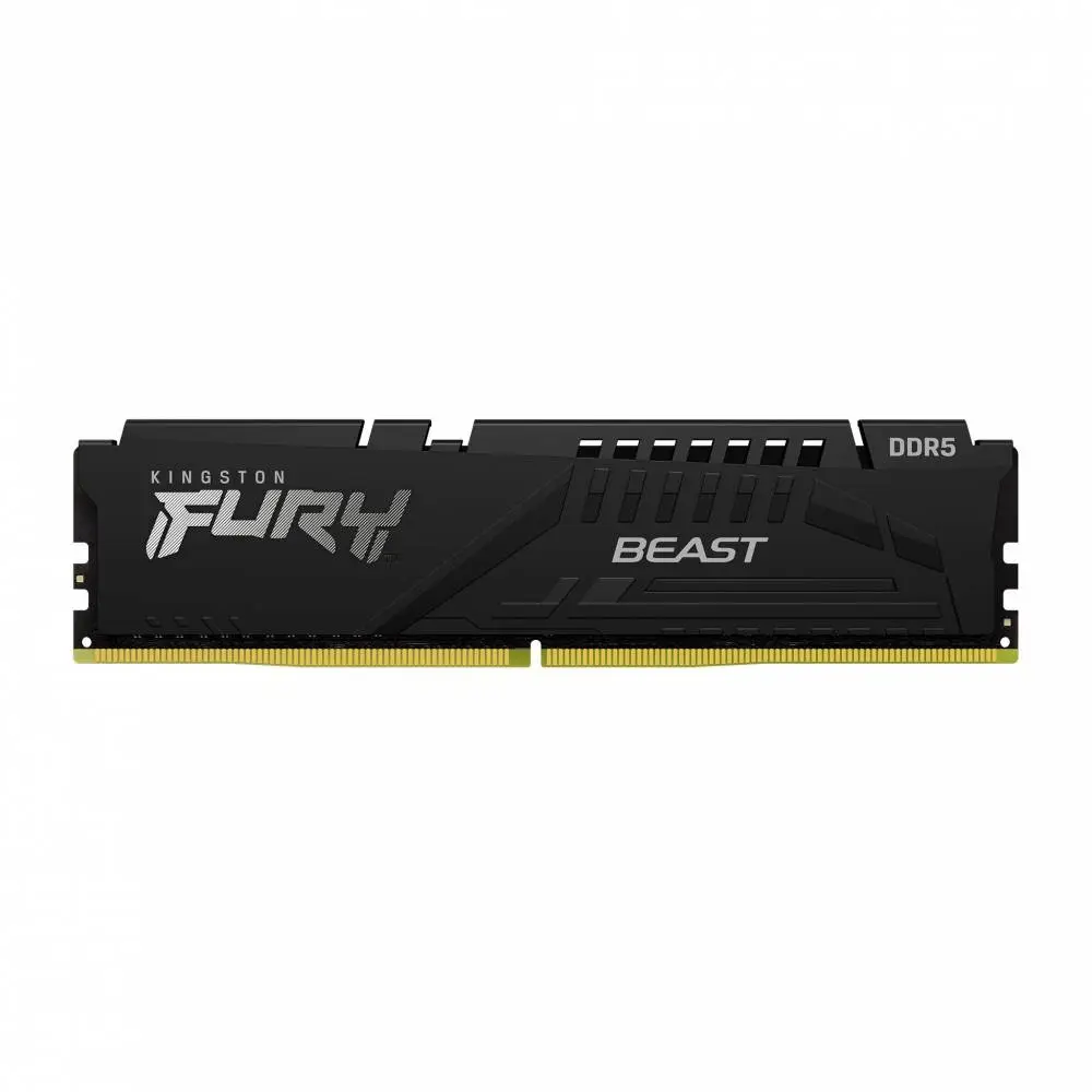 Памет Kingston FURY Beast Black 16GB(2x8GB) DDR5 6000MHz CL36, AMD EXPO - KF560C36BBEK2-16