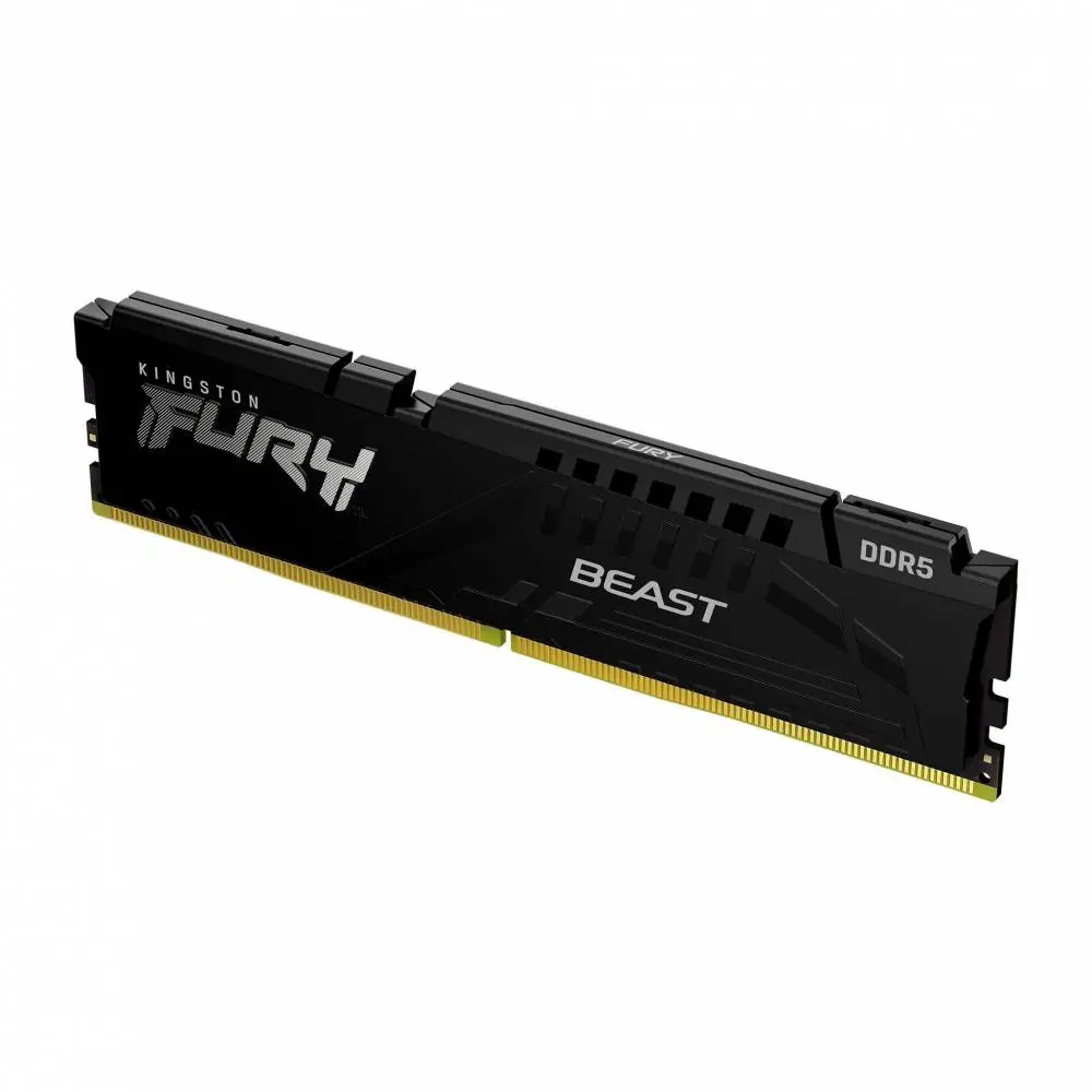 Памет Kingston FURY Beast Black 16GB(2x8GB) DDR5 6000MHz CL36, AMD EXPO - KF560C36BBEK2-16