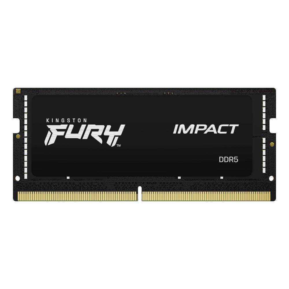 Памет Kingston FURY IMPACT 16GB SODIMM DDR5 5600MHz, CL40, KF556S40IB-16
