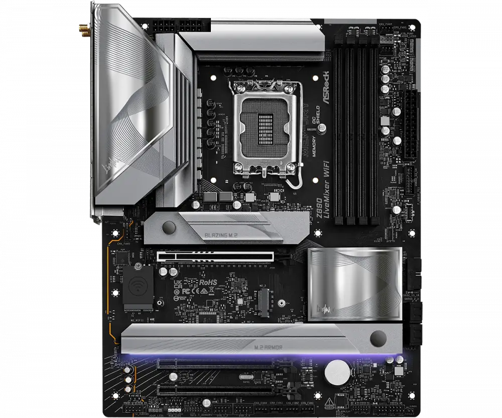 Дънна платка ASROCK Z890 LIVEMIXER WIFI