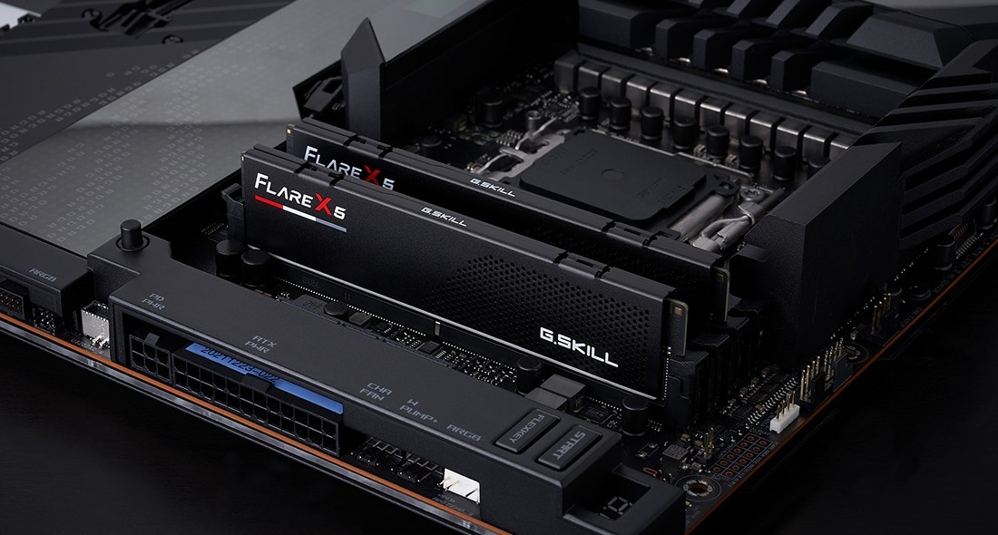 Памет G.Skill Flare X5 64GB (2x32GB) DDR5 6000Mhz F5-6000J3040G32GX2-FX5