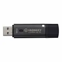 USB памет KINGSTON IronKey Locker+ 50 G2 - 32GB, XTS-AES 256-bit