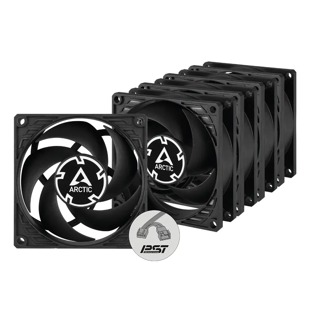 Lüfter-Set 3-Pack ARCTIC P8 80mm PWM PST