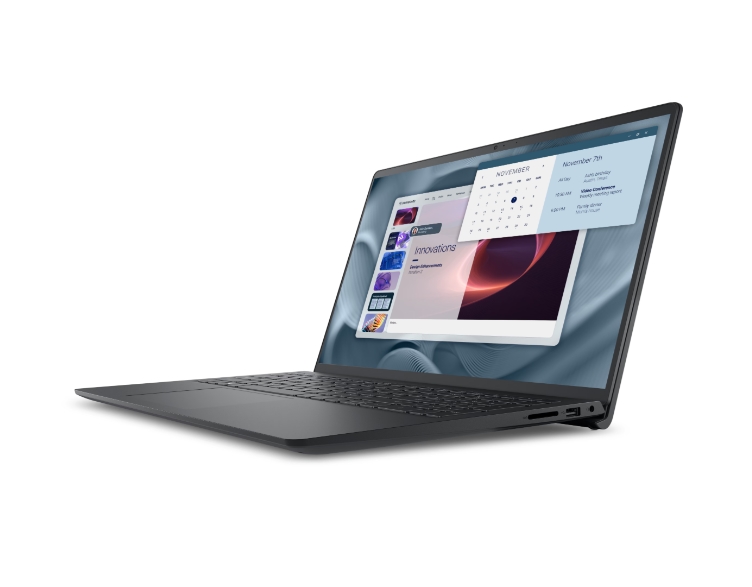 Лаптоп Dell Pro 15 Essential PV15250, Intel Core 3 100U (6 cores, on 8L PCB), 15.6" FHD (1920x1080) 120Hz WVA AG, 8GB, 1x8GB, DDR5, 4400MT/s, 512GB M.2 PCIe NVMe, Intel UHD Graphics, HD RGB cam, Wi-Fi 6, FPR, Bulgarian, Ubuntu, Carbon, 3Y PS