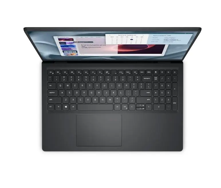 Лаптоп Dell Pro 15 Essential PV15250, Intel Core 3 100U (6 cores, on 8L PCB), 15.6" FHD (1920x1080) 120Hz WVA AG, 8GB, 1x8GB, DDR5, 4400MT/s, 512GB M.2 PCIe NVMe, Intel UHD Graphics, HD RGB cam, Wi-Fi 6, FPR, Bulgarian, Ubuntu, Carbon, 3Y PS