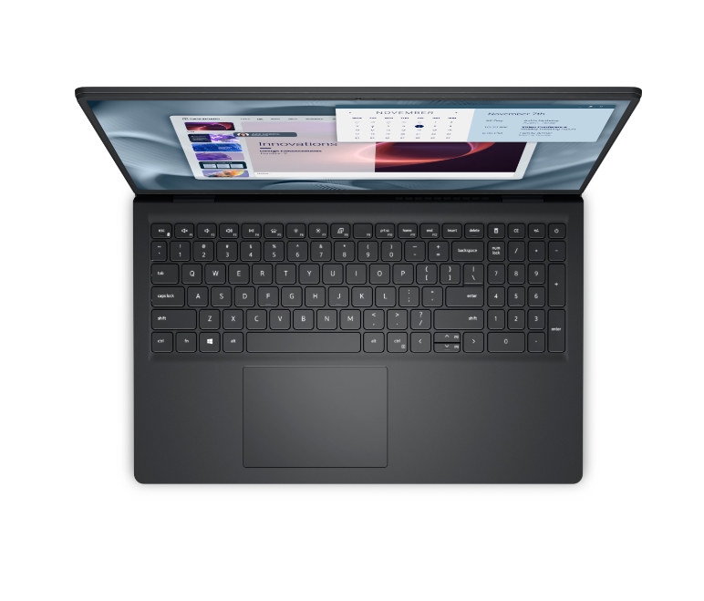 Лаптоп Dell Pro 15 Essential PV15250, Intel Core 3 100U (6 cores, on 8L PCB), 15.6" FHD (1920x1080) 120Hz WVA AG, 8GB, 1x8GB, DDR5, 4400MT/s, 512GB M.2 PCIe NVMe, Intel UHD Graphics, HD RGB cam, Wi-Fi 6, FPR, Bulgarian, Ubuntu, Carbon, 3Y PS