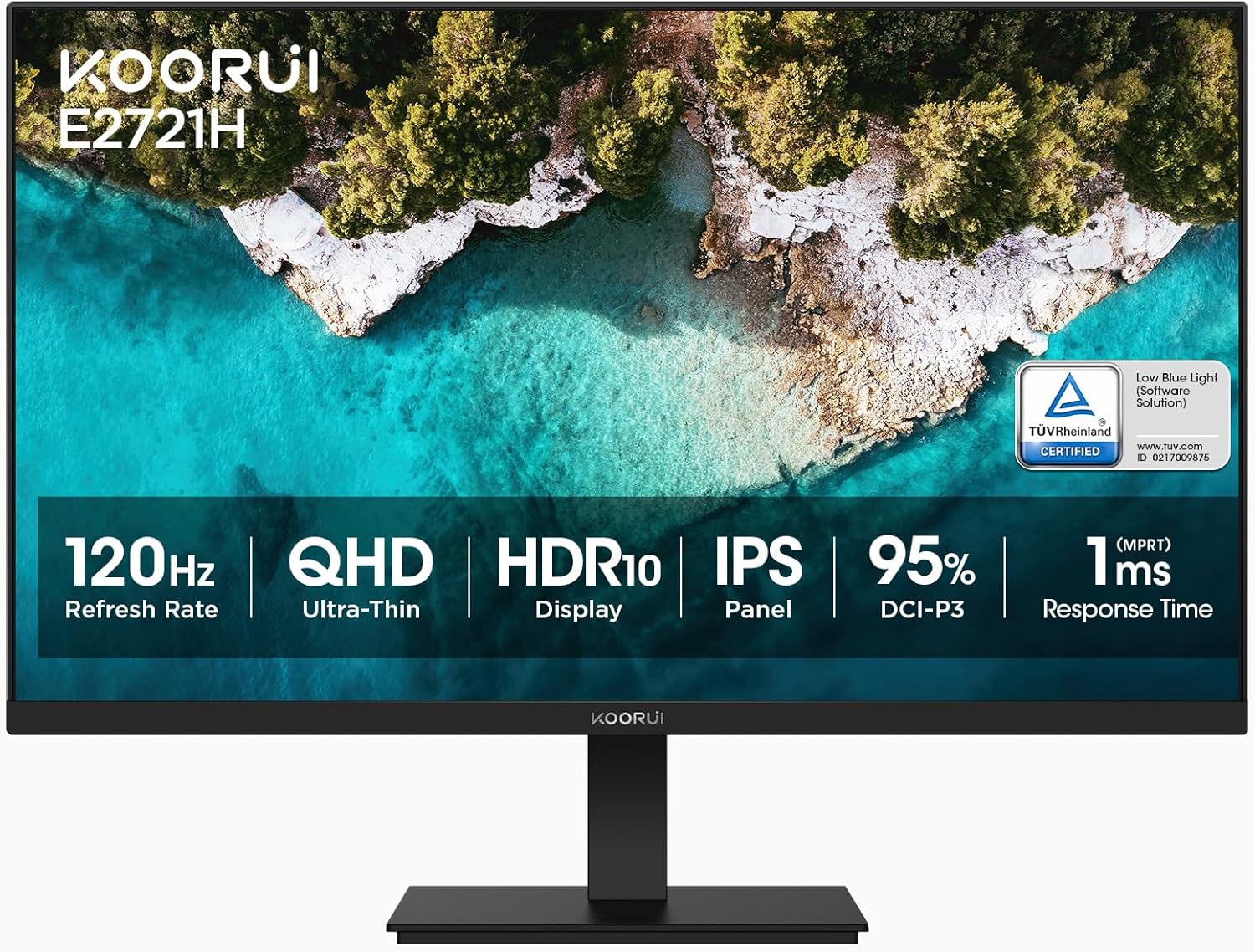 Монитор KOORUI 27 E2721H IPS FHD 120HZ