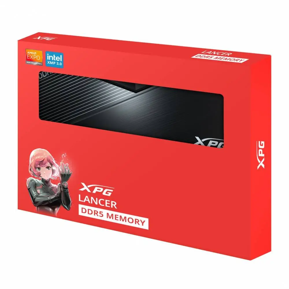Памет ADATA XPG Lancer Blade DDR5 32GB (2x16GB) 6000MHz (AX5U6000C4816G-DTLABBK) (AX5U6000C4816GDTLABBK)