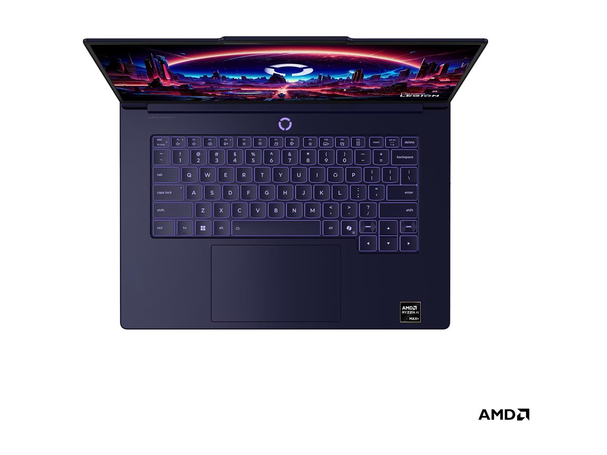 Лаптоп LENOVO Legion 7 15ASH11 AMD Ryzen AI MAX+ 388 15.3inch WUXGA 32GB 1TB AMD Radeon 8060S W11H 3y