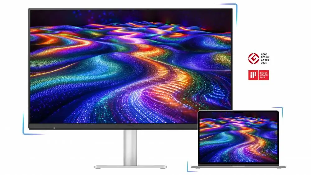 Monitor für MacBook BenQ MA320UG, 32" IPS, 4K 3840x2160, Nano Matte, 99% sRGB, 98% P3, USB-C, Lautsprecher