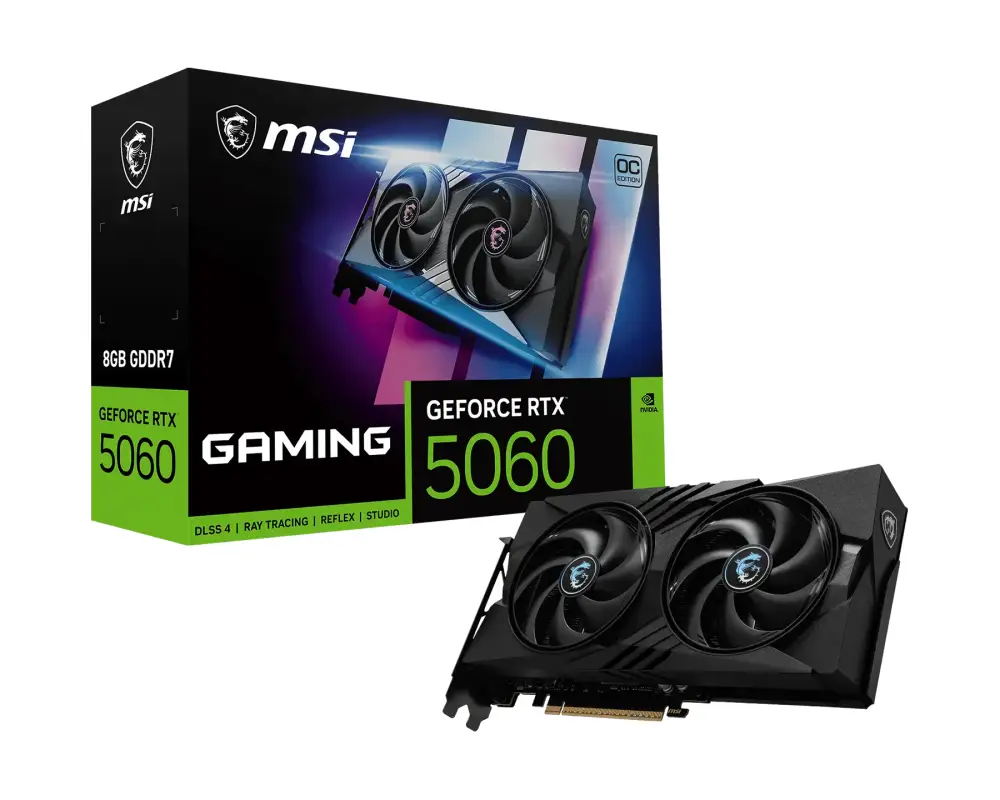 Видео карта MSI RTX 5060 8GB GAMING OC V1