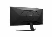 Монитор AOC CU34B3E, 34" Curved 1500R, VA, WLED, 3440x1440@120Hz, 4ms GtG, 1ms MPRT, 300cd m/2, 3500:1, 50M:1 DCR, Adaptive Sync, FlickerFree, Low Blue Mode, Tilt, HDMI, DP