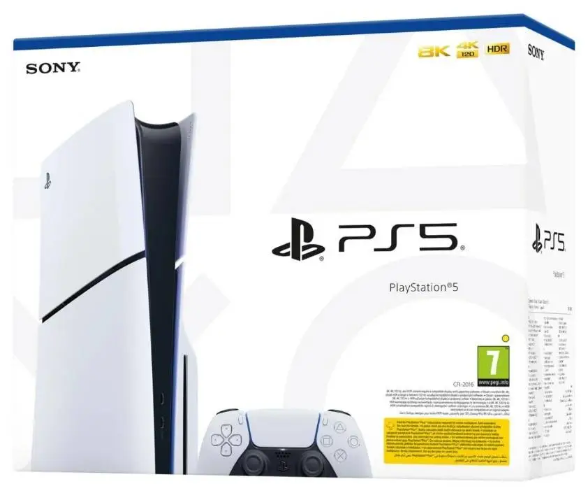 Конзола SONY PlayStation 5 Slim 1TB White