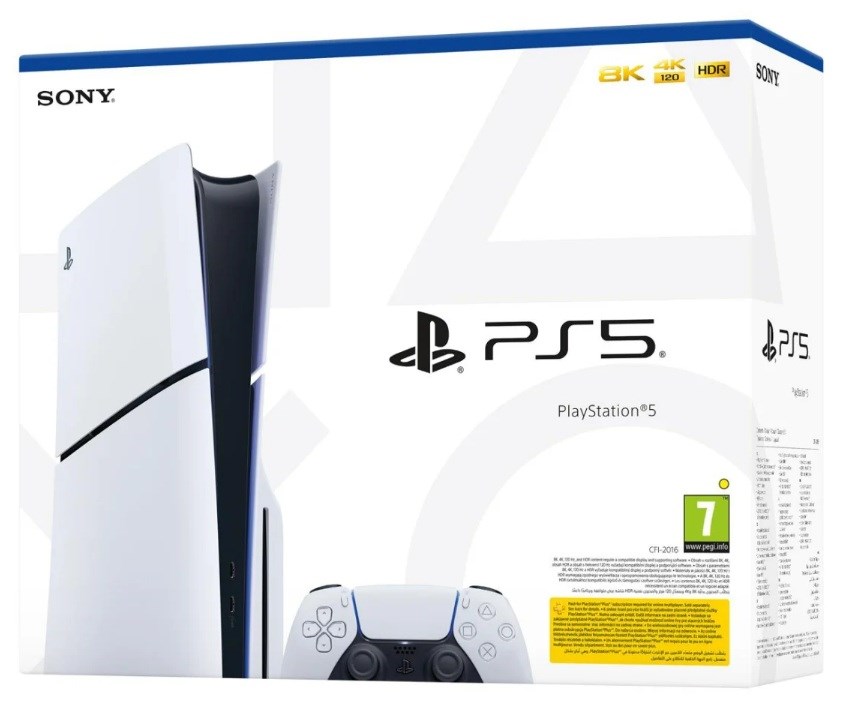 Конзола SONY PlayStation 5 Slim 1TB White