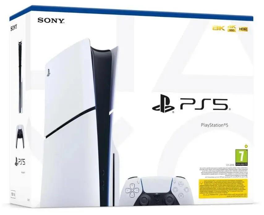 Конзола SONY PlayStation 5 Slim 1TB White