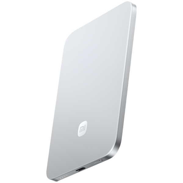 Външна батерия Xiaomi UltraThin Magnetic 5000 mAh 15W Glacier Silver (BHR08Z2GL)