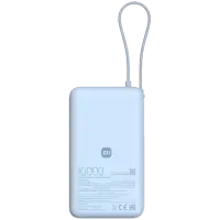 Външна батерия Xiaomi 67W 6000 mAh Ice Blue (Integrated Cable) (BHR08NZGL)
