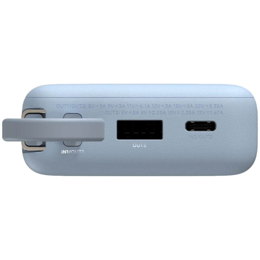 Външна батерия Xiaomi 67W 6000 mAh Ice Blue (Integrated Cable) (BHR08NZGL)