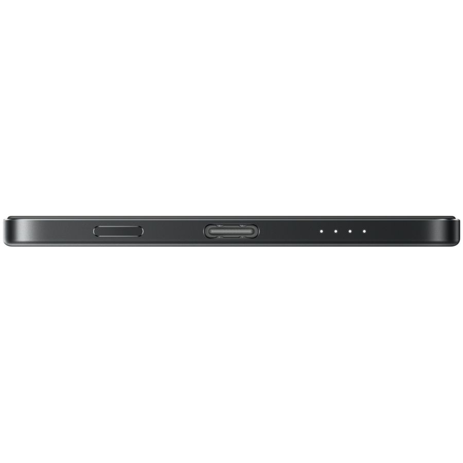 Външна батерия Xiaomi UltraThin Magnetic 5000 mAh 15W Graphite Black (BHR0913GL)