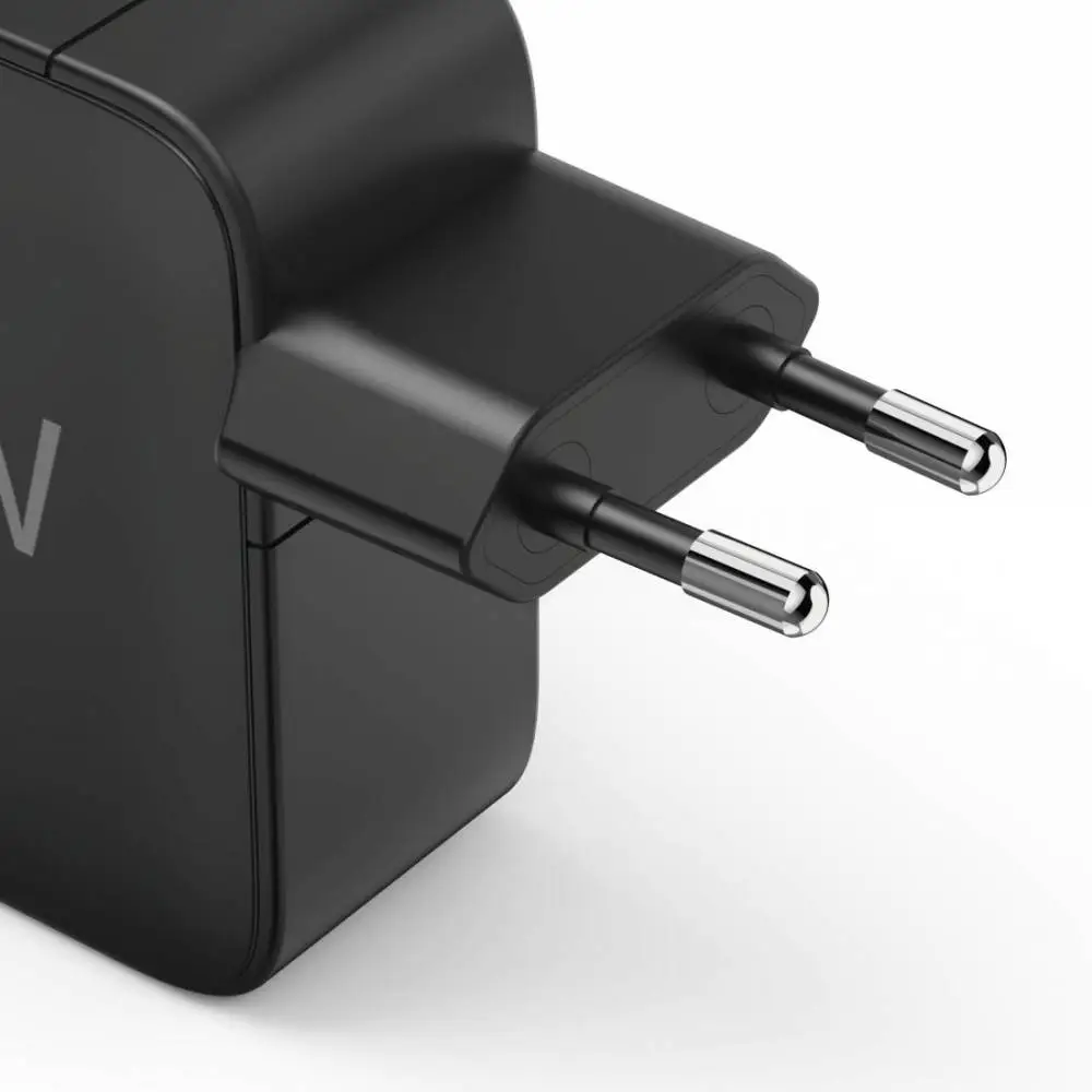 HAMA Бързо зарядно GaN, 2x USB-C, 1x USB-A, PD, 100 W, черно