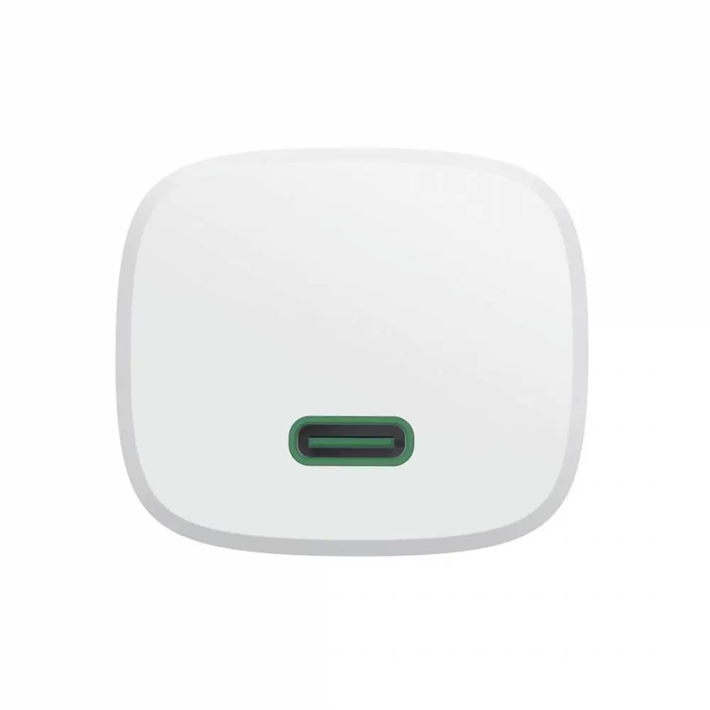 HAMA Зарядно устройство, 30 W, GaN, USB-C, PD/Qualcomm®, Zero Standby, бяло