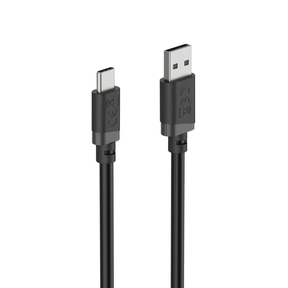 Cabl HAMA USB-A - USB-C, 2 m, negru