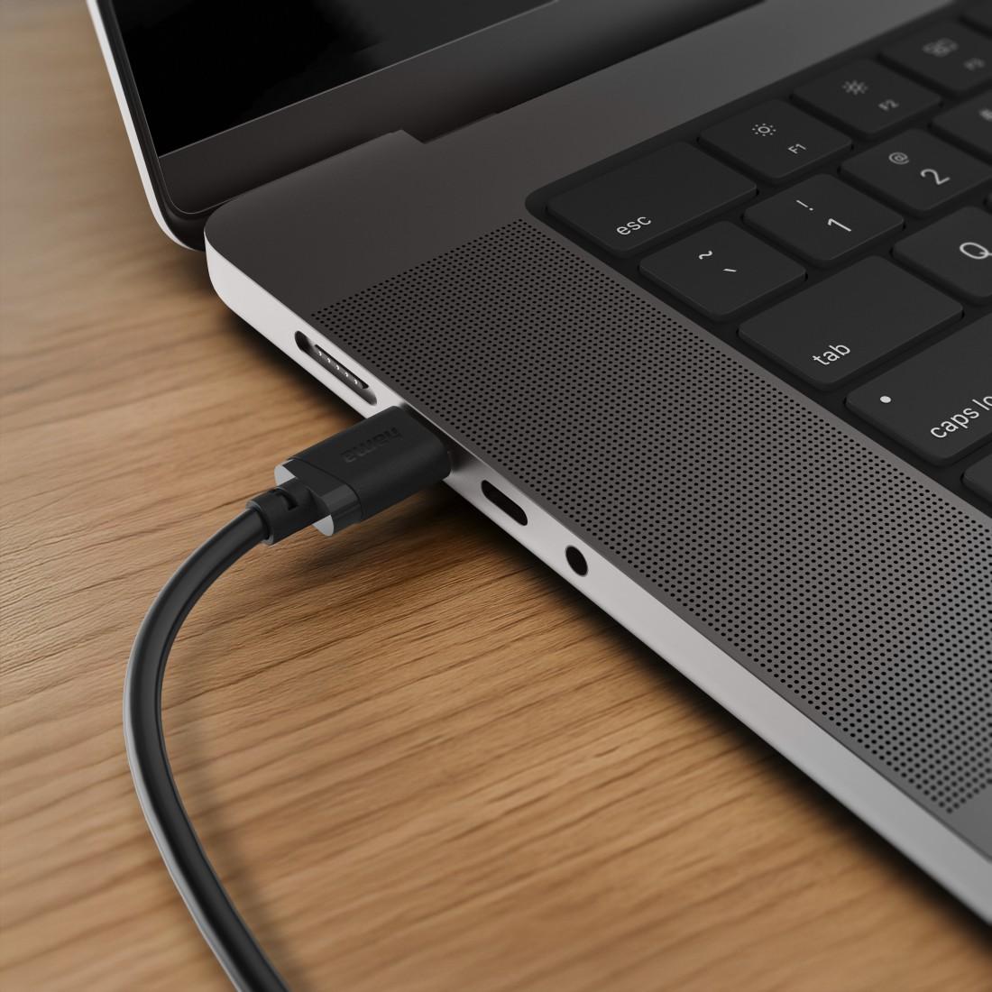 Cabl HAMA USB-A - USB-C, 2 m, negru
