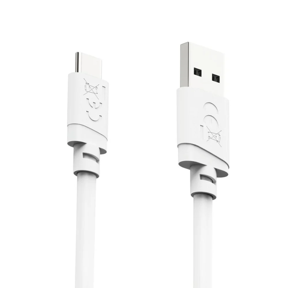 Cabl HAMA USB-A - USB-C, 2 m, alb