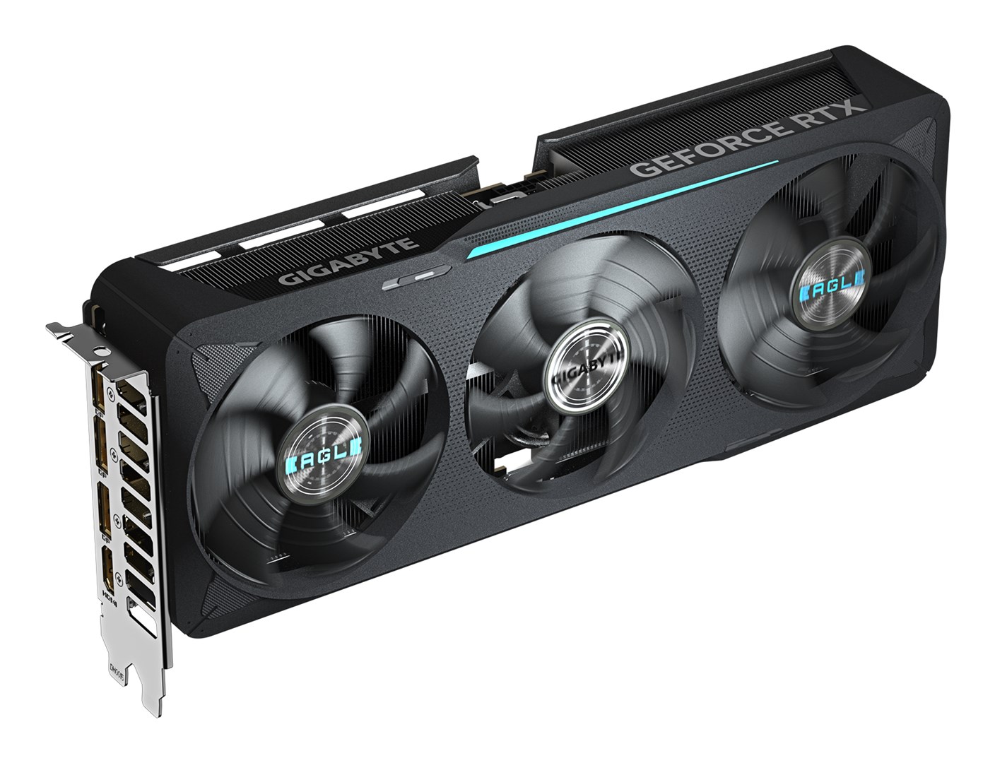 Tarjeta gráfica GeForce RTX 5070 EAGLE OC SFF - 12GB GDDR7, 192bit, PCI-E 5.0, 2587 MHz Core Clock, 3 x DP 2.1b, 1 x HDMI 2.1b, NVIDIA DLSS 4, GV-N5070EAGLE OC-12GD