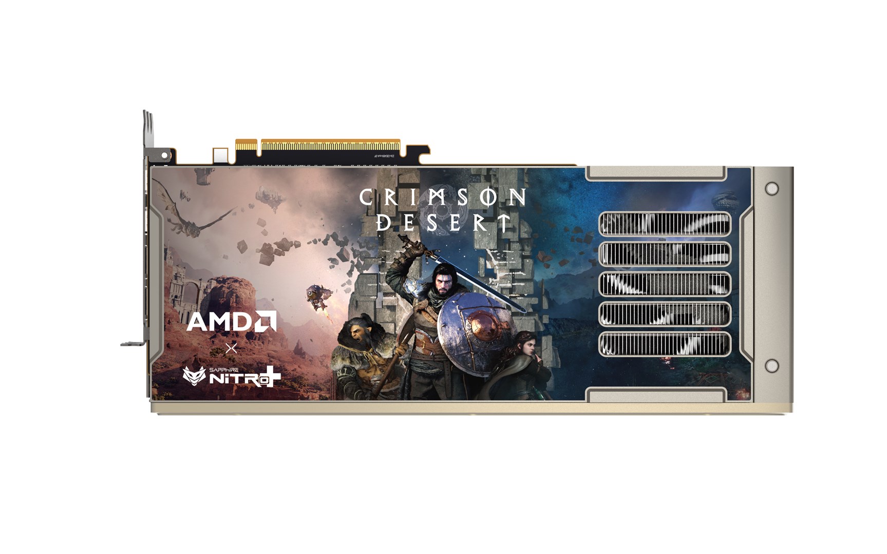 Видео карта AMD Radeon RX 9070 XT OC Sapphire NITRO+ Crimson Desert Edition 16 GB GDDR6