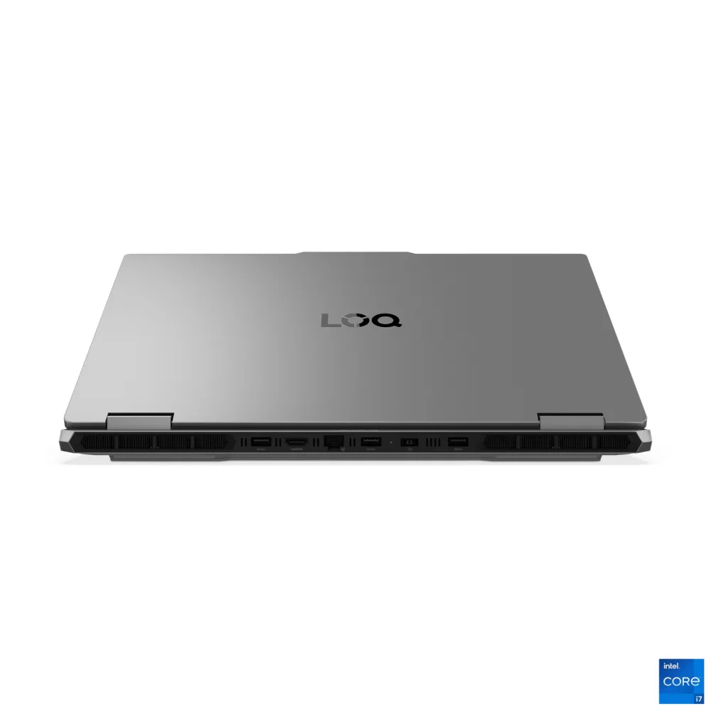 Лаптоп Lenovo LOQ 17IRX10, Intel Core i7-13650HX, 16GB SODIMM DDR5-4800, 512GB SSD M.2 2242, NVIDIA GeForce RTX 5050 8GB, 17.3" FHD (1920x1080) IPS 300nits, 165Hz, G-SYNC, Luna Grey - 83JH00FLBM