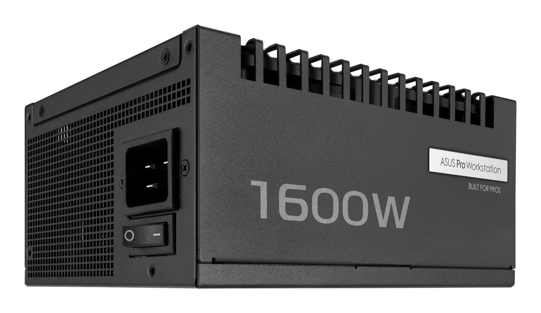 ASUS Pro WS 1600W Platinum power supply unit 20+4 pin ATX ATX Black