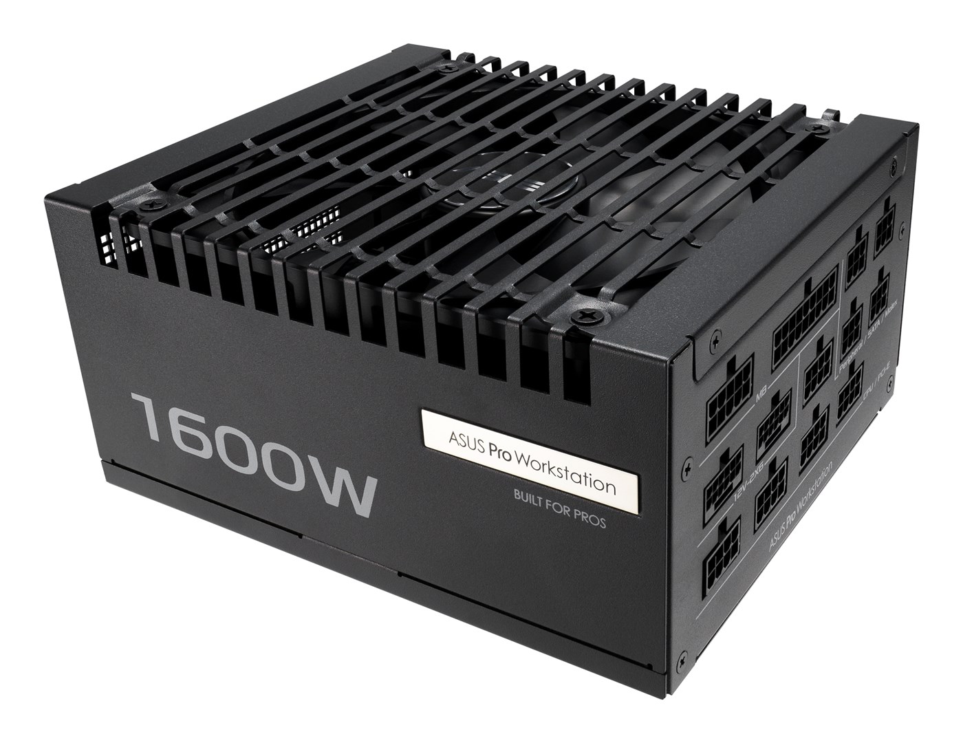 ASUS Pro WS 1600W Platinum power supply unit 20+4 pin ATX ATX Black