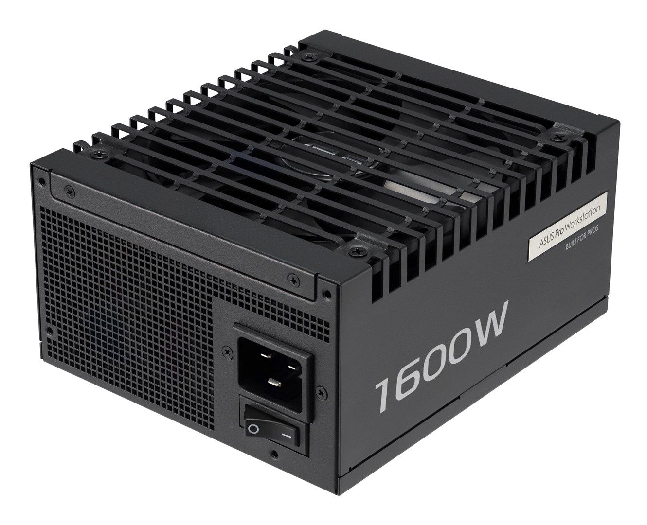 ASUS Pro WS 1600W Platinum power supply unit 20+4 pin ATX ATX Black