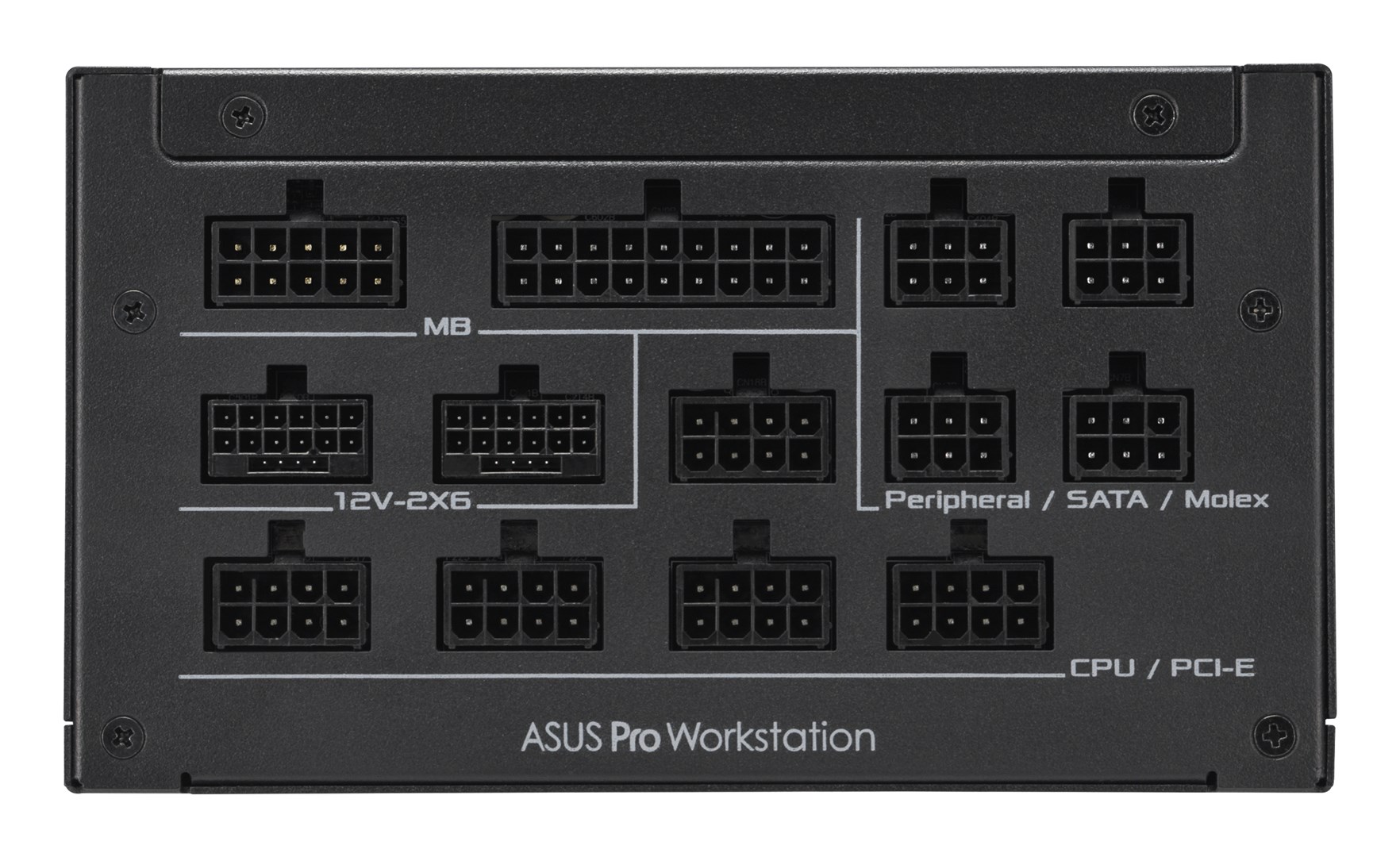 ASUS Pro WS 1600W Platinum power supply unit 20+4 pin ATX ATX Black