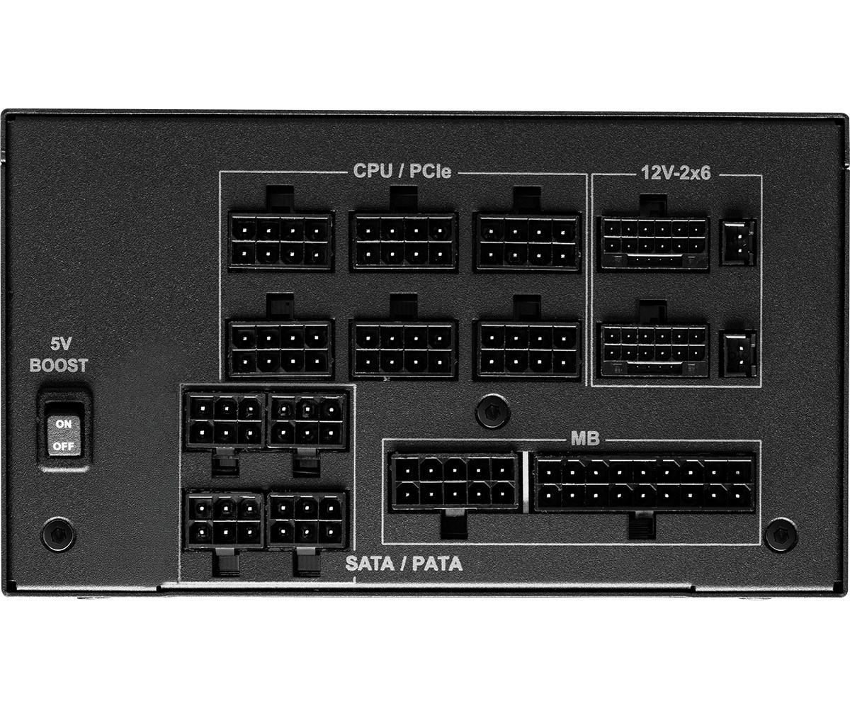 Захранване Asrock Phantom Gaming 1300W PG-1300G 20+4 pin ATX ATX Black