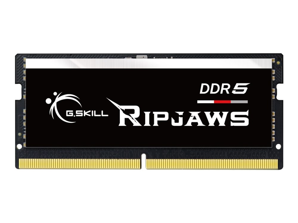 Памет G.Skill Ripjaws 16GB (1x16GB) DDR5 4800MHz 262-pin SO-DIMM CL34 - F5-4800S3434A16GX1-RS