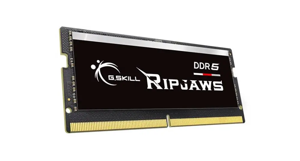 Памет G.Skill Ripjaws 16GB (1x16GB) DDR5 4800MHz 262-pin SO-DIMM CL34 - F5-4800S3434A16GX1-RS