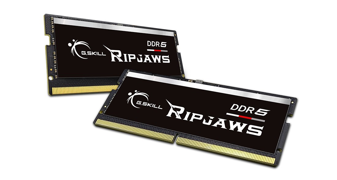 Памет G.Skill Ripjaws 32GB (2x16GB) DDR5 F5-4800S3434A16GX2-RS 262-pin SO-DIMM