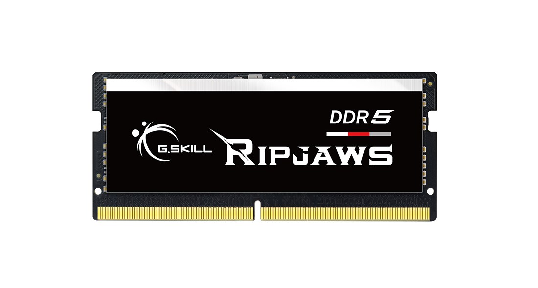 Памет G.Skill Ripjaws 32GB (2x16GB) DDR5 F5-4800S3434A16GX2-RS 262-pin SO-DIMM