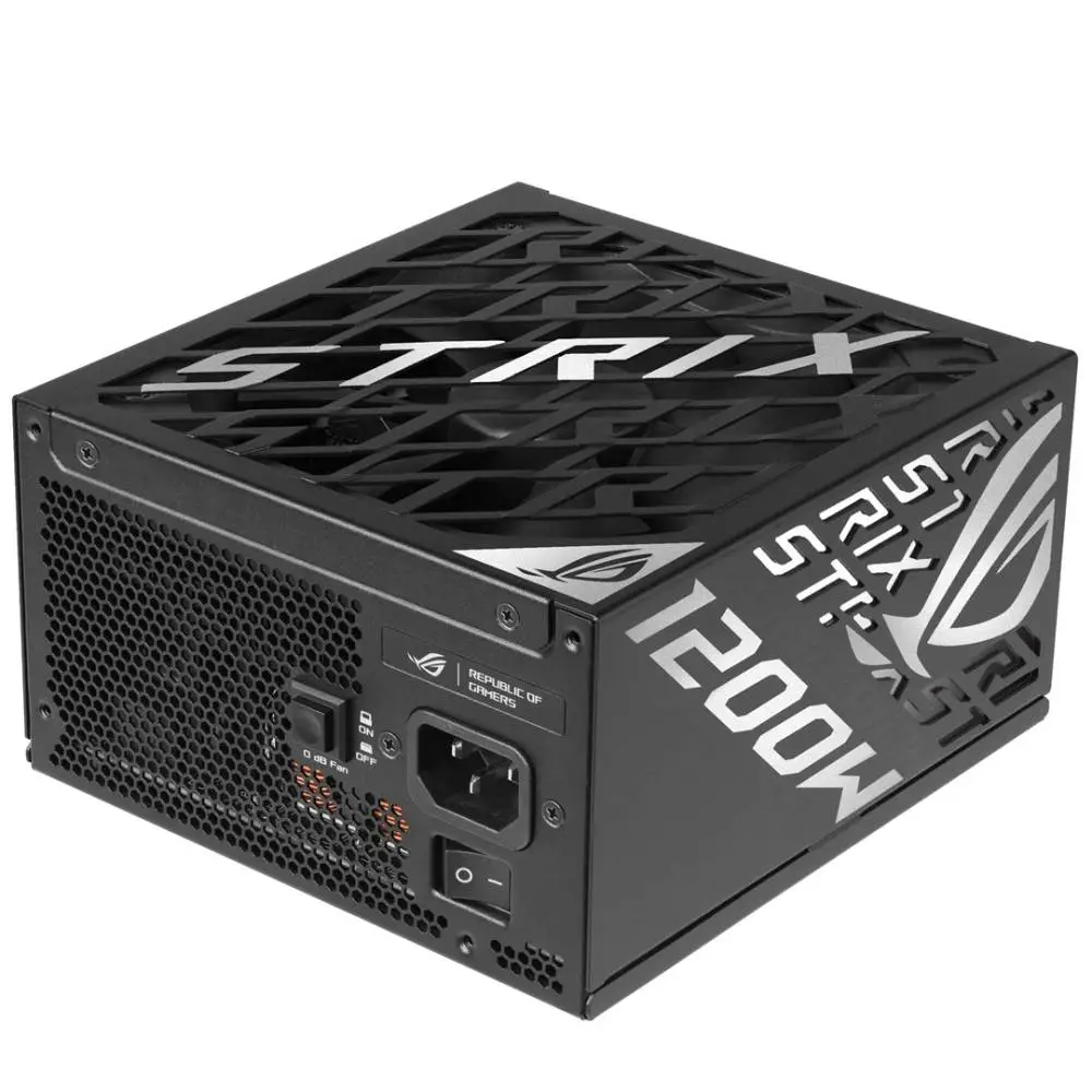 Захранване ASUS ROG STRIX 1200W 1200P-GAMING-E 20+4 pin ATX ATX Black, Multicolour