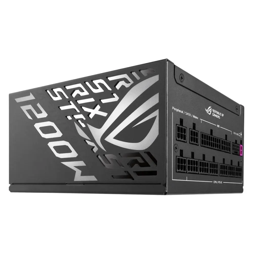 Захранване ASUS ROG STRIX 1200W 1200P-GAMING-E 20+4 pin ATX ATX Black, Multicolour